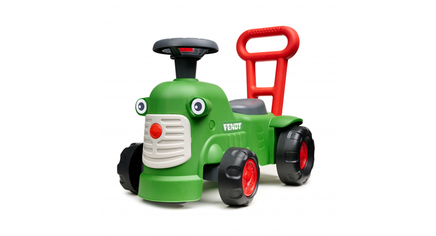 Toddler Push Walker Ride-on Toy Ferguson Tractor with Storage Compartment & Horn for Ages 1-3 FA951