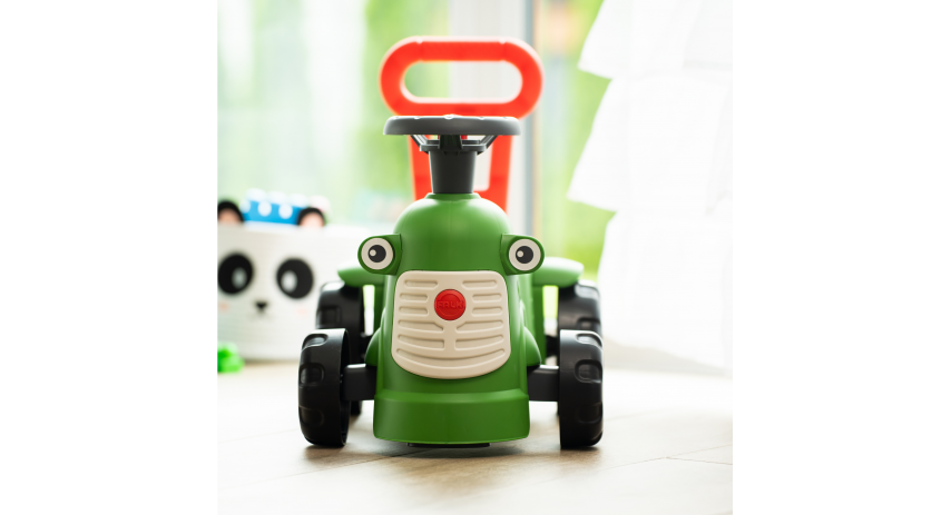 Toddler Push Walker Ride-on Toy Ferguson Tractor with Storage Compartment & Horn for Ages 1-3 FA951