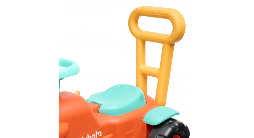 Toddler Push Walker Ride-on Toy Ferguson Tractor with Storage Compartment & Horn for Ages 1-3 FA951