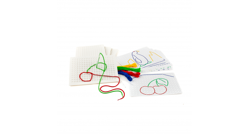 Kids String Art Lacing Board Craft Kit for Early Learning Creativity Ages 3+ LAP40365